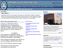 Tablet Screenshot of opcmia526.org